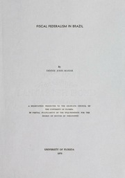 Fiscal federalism in Brazil