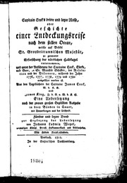 Captain James Cook's dritte und letzte Reise, oder Geschichte einer Entdeckungsreise nach dem Stillen Ocean : welche auf Befehl Sr. Grossbritannischen Majestät zu genaurer Erforschung der nördlichen Halbkugel unternommen und unter der Anführun