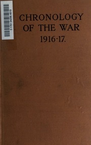 Chronology Of The War; Issued Under The Auspices Of The Ministry Of Information