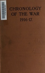 Chronology Of The War; Issued Under The Auspices Of The Ministry Of Information