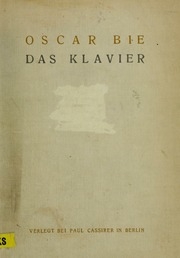 Das Klavier