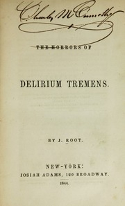 The Horrors Of Delirium Tremens