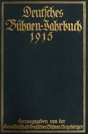 Deutsches Buhnen-jahrbuch