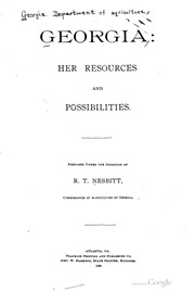 Georgia : Her Resources And Possibilities
