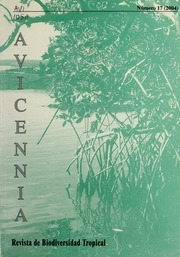 Avicennia : revista de ecología, oceanología y biodiversidad tropical