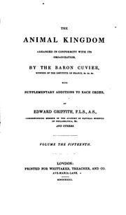 The Animal Kingdom : Arranged In Conformity With Its Organization
