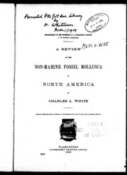A Review Of The Non-marine Fossil Mollusca Of North America