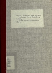 F.a.w. Miquel's Homerische Flora