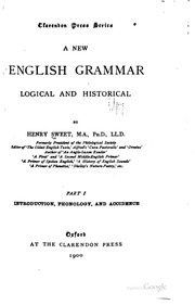 A New English Grammar, Logical And Historical