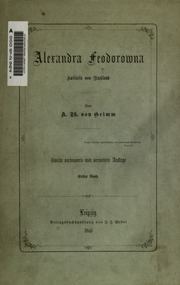 Alexandra Feodorowna, Kaiserin Von Russland