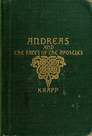 Andreas And The Fates Of The Apostles; Two Anglo-saxon Narrative Poems;