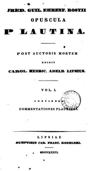 فريد. جيل. إهرنف. روستي أوبوسكولا بلوتينا ، أد. CHA Lipsius. طيران. 1 قارة ...