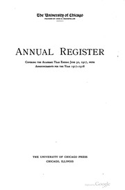 Annual Catalogue