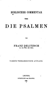 Biblischer Commentar über die Psalmen