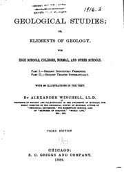 Geological Studies; Or, Elements Of Geology