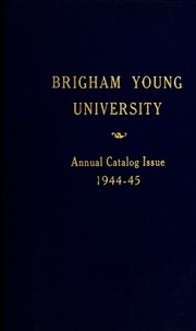 Annual Catalogue Issue