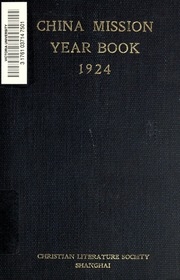 The China Mission Year Book