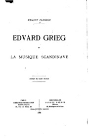 Edvard Grieg Et La Musique Scandinave