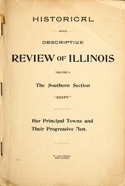 Historical And Descriptive Review Of Illinois