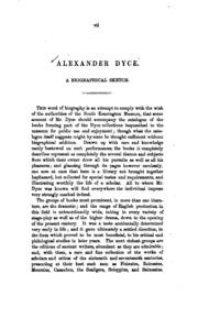 Dyce Collection: A Catalogue Of The Printed Books And Manuscripts Bequeathed ...