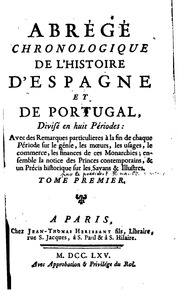 Abrégé chronologique de l'histoire d'Espagne et de Portugal