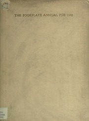 The Bookplate Annual For ..