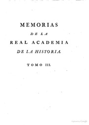 Memorias de la Real Academia de la Historia