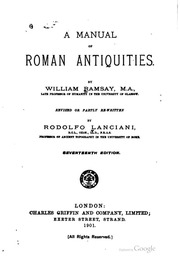 A Manual Of Roman Antiquities