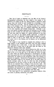 A List Of Books On Industrial Arts. October, 1903