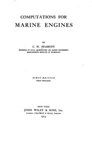 Computations For Marine Engines
