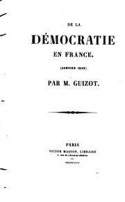 De la démocratie en France