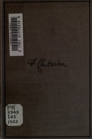 Chatterton & His Poetry