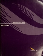 Course Catalog, 1998-1999
