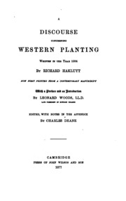 A Discourse Concerning Western Planting