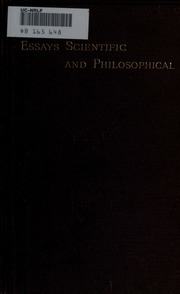 Essays, Scientific And Philosophical