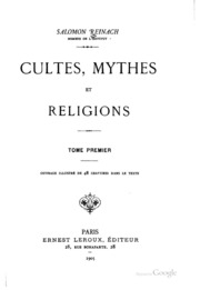 Cultes, Mythes, Et Religions