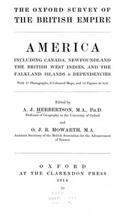 The Oxford Survey Of The British Empire ..
