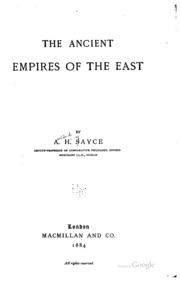 The Ancient Empires Of The East