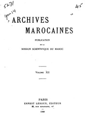 Archives Marocaines