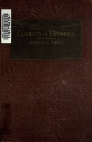 Elements Of Harmony