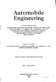 هندسة السيارات
