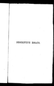 Descriptive Essays Contributed To The Quarterly Review