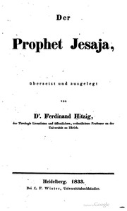 Der Prophet Jesaja