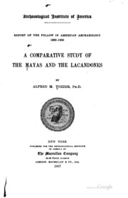 A Comparative Study Of The Mayas And The Lacandones