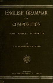 English Grammar And Composition For Public Schools