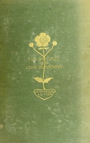 The Writings Of John Burroughs
