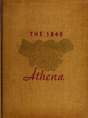 Athena Yearbook, 1940