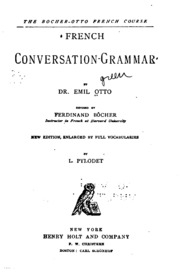 French Conversation-grammar