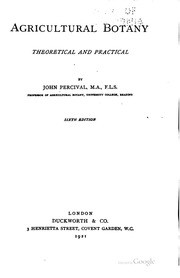 Agricultural Botany : Theoretical And Practical