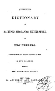 قاموس أبليتون للآلات والميكانيكا وعمل المحرك والهندسة